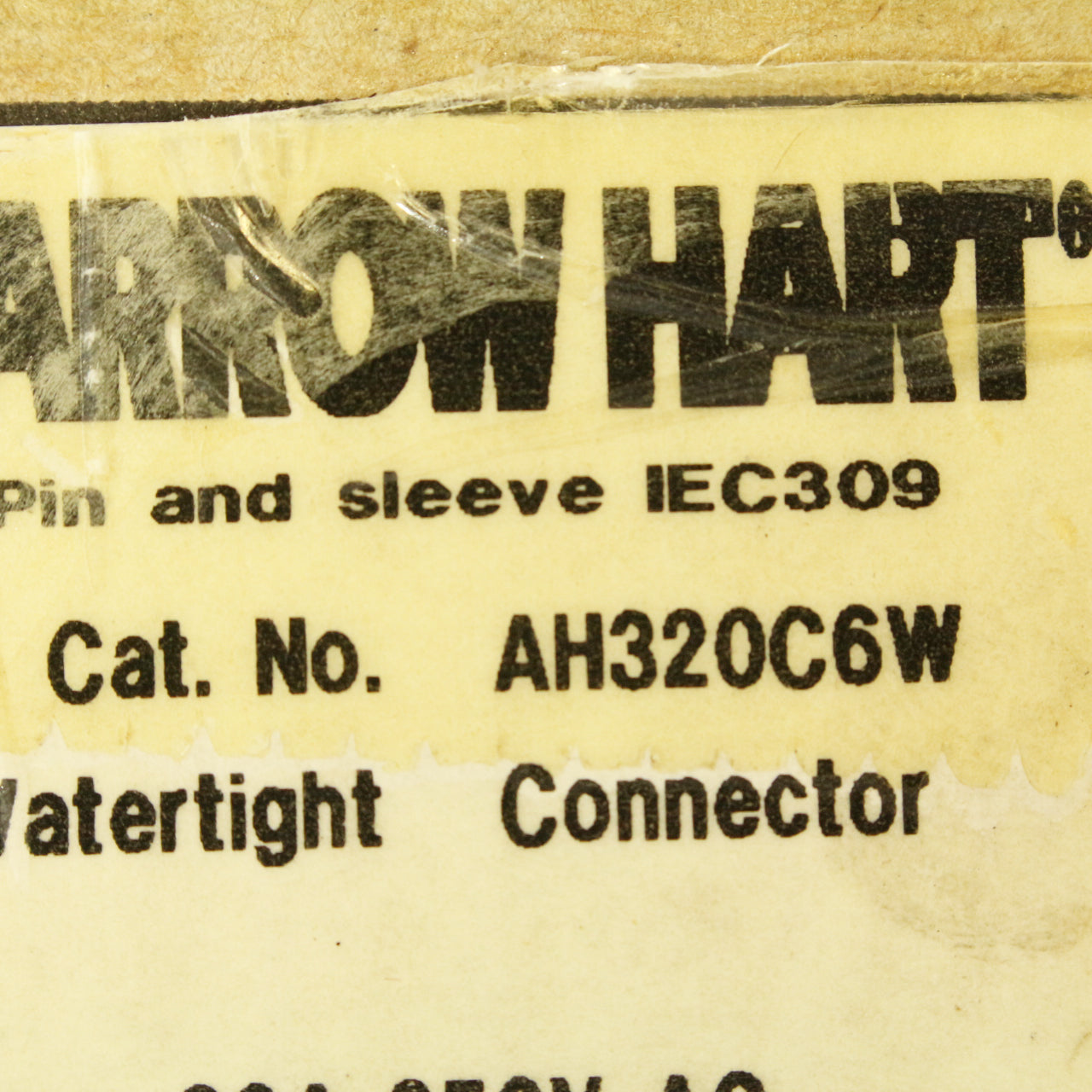 Cooper Arrow Hart Pin & Sleeve Watertight Connector IEC 309 20A 250V AH320C6W