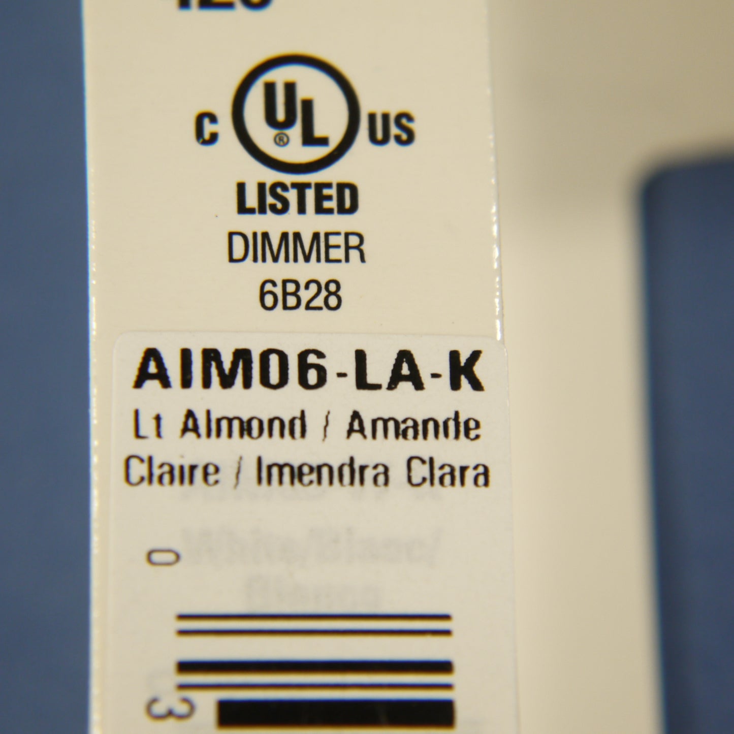 Cooper AIM06-LA Lt Almond Smart Master Dimmer Preset Light Switch Multi-Way 600W