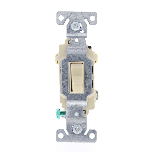 Cooper CSB320V Ivory 3-Way Commercial Grade Toggle Wall Light Switches 20A 10pcs
