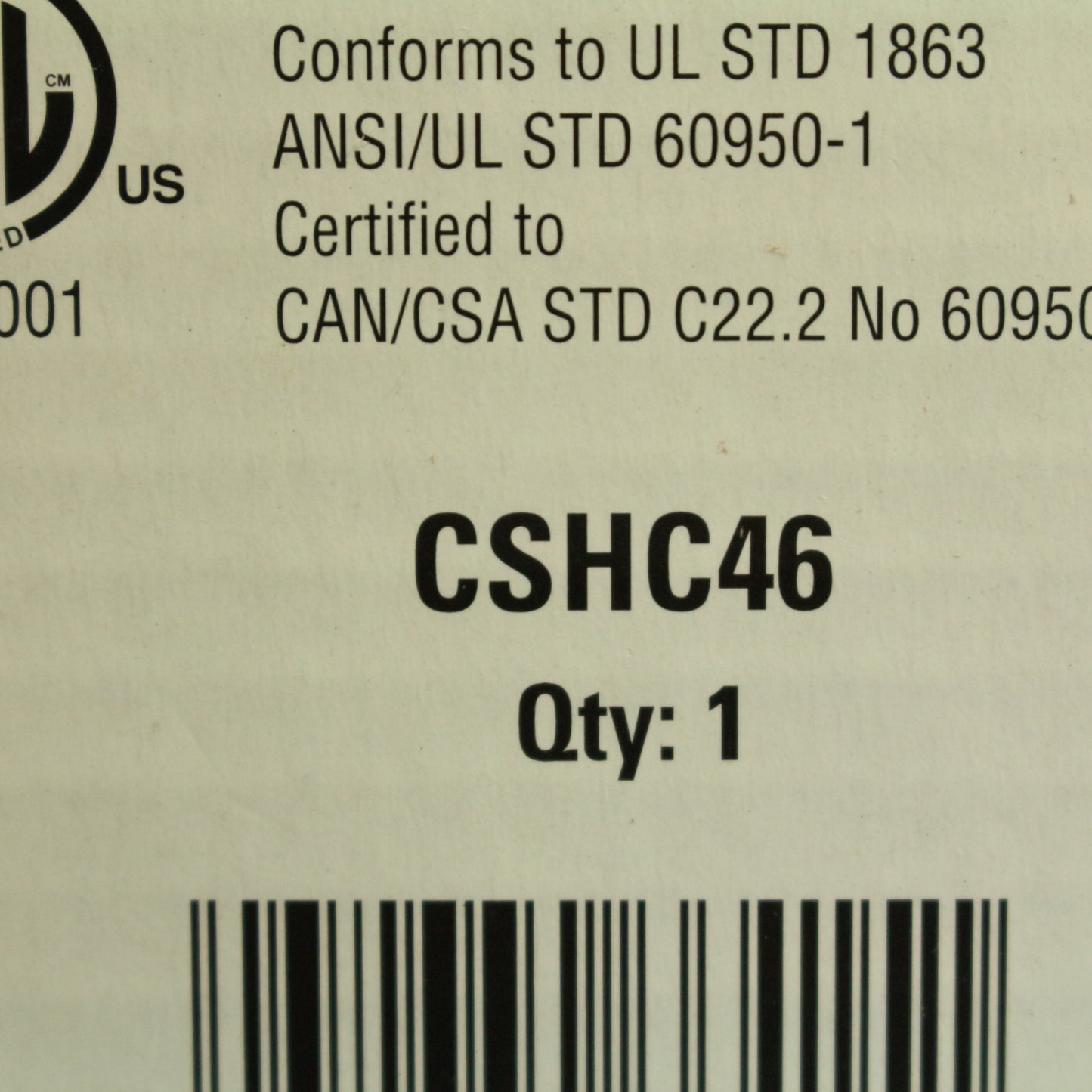 Cooper 1x4 F-Type Video 4x6 Telephone Distribution Cable Splitter Module CSHC46