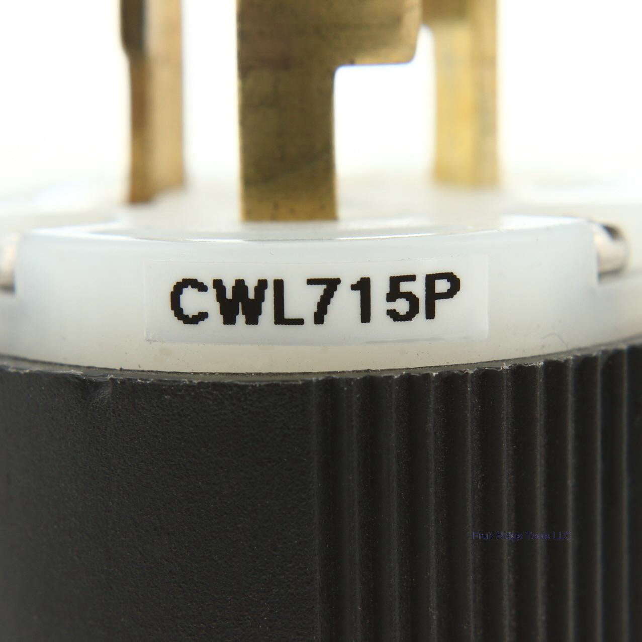Cooper Turn Locking Plug Twist Hart-Lock NEMA L7-15 L7-15P 15A 277V CWL715P