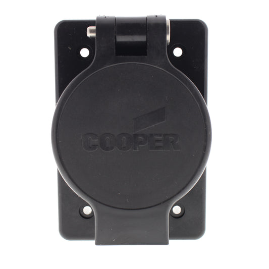 Cooper L1030RWBK Watertight 30A Locking Receptacle Outlet L10-30R 125/250V 3P3W