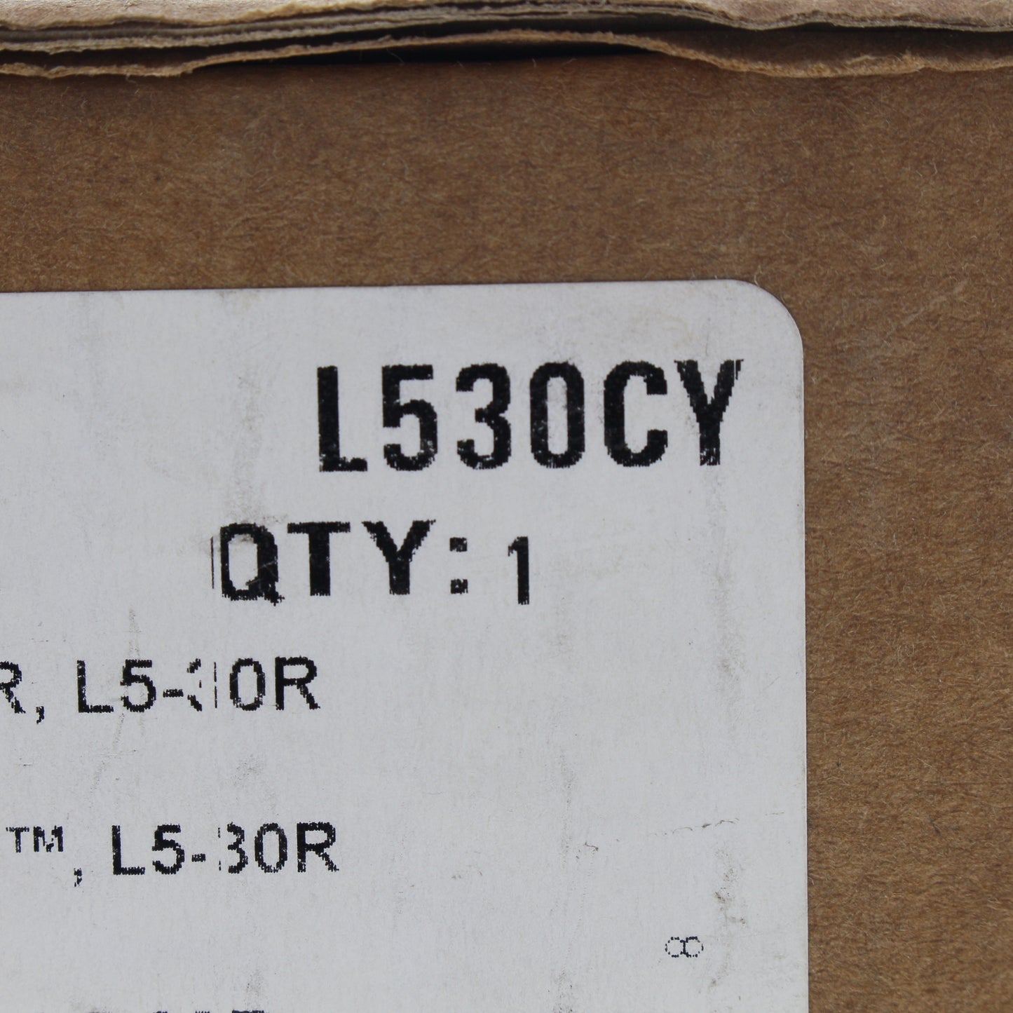 Cooper L530CY Yellow 30A Twist Locking Insulated Connector NEMA L5-30R 125V 2P3W