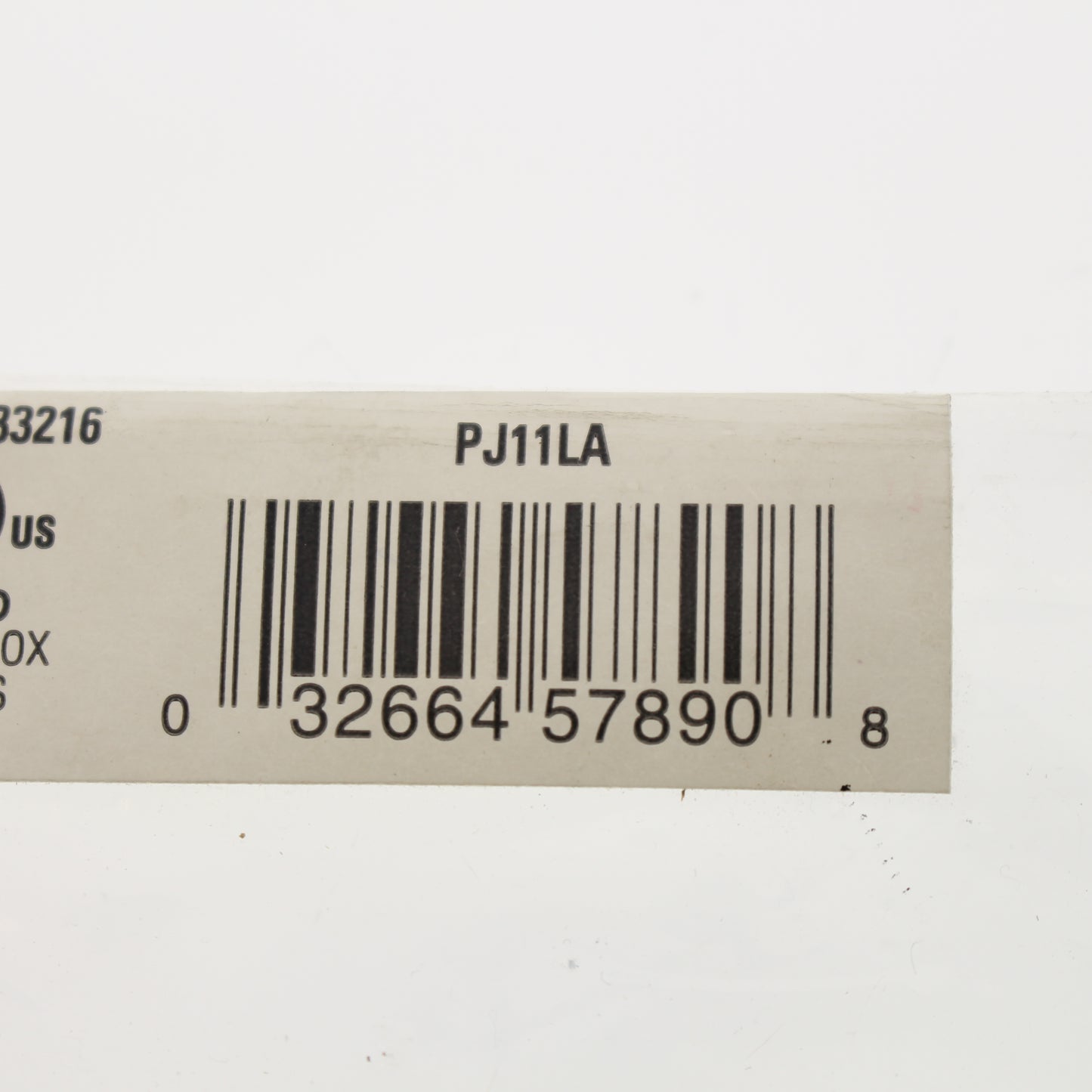 Cooper PJ11LA Light Almond 1-Gang Telephone .406" Nylon Standard Wallplate Cover