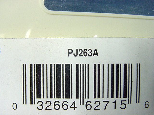 Cooper PJ263A Almond 3-Gang Decorator GFCI Unbreakable Mid-Size Wallplate Cover