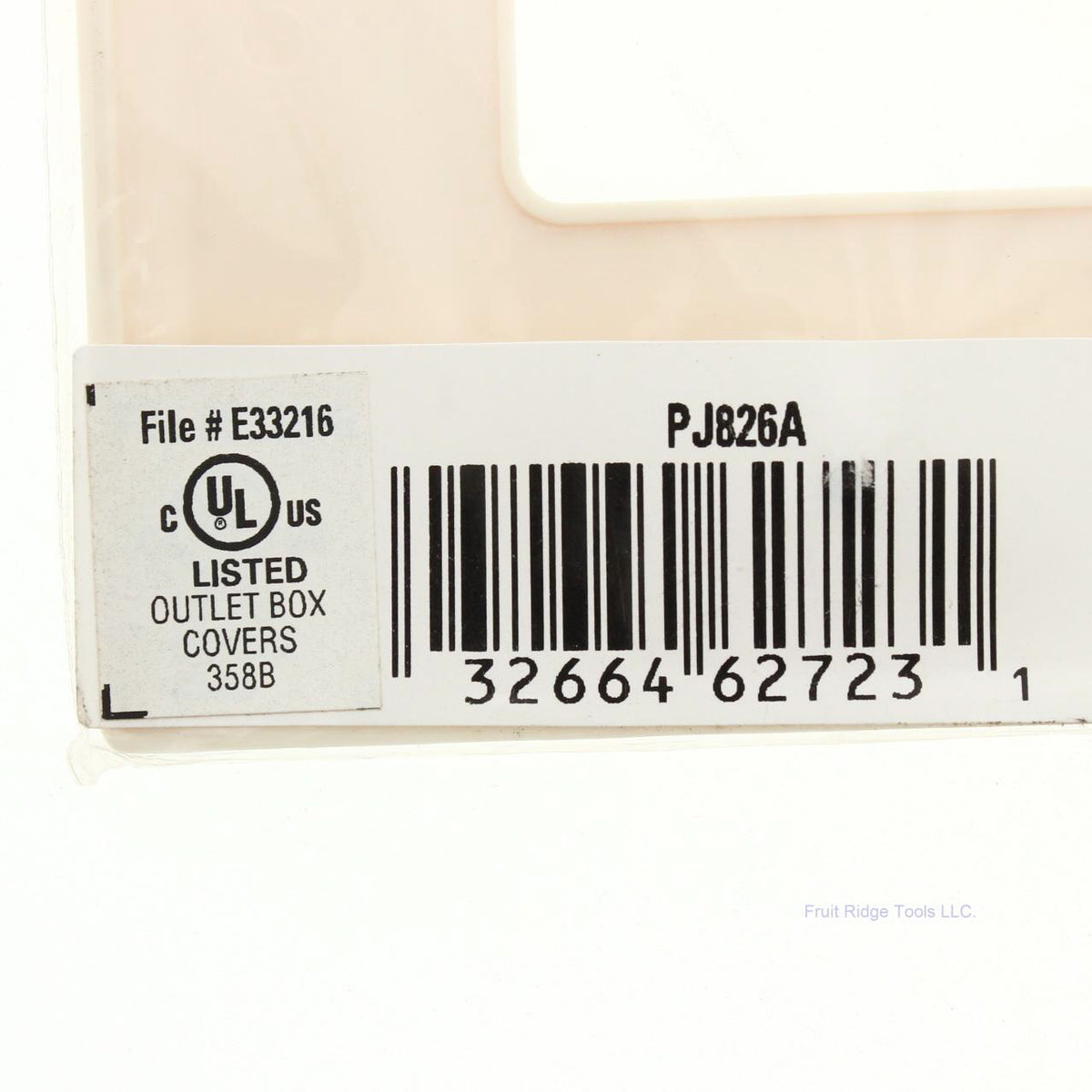 Cooper PJ826A Almond 2-Gang Unbreakable Outlet Decorator Switch GFCI Nylon Cover