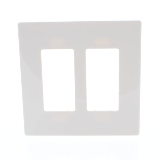 Cooper PJS262A Almond 2-Gang Unbreakable Decorator GFCI Mid-Size Wallplate 10pcs