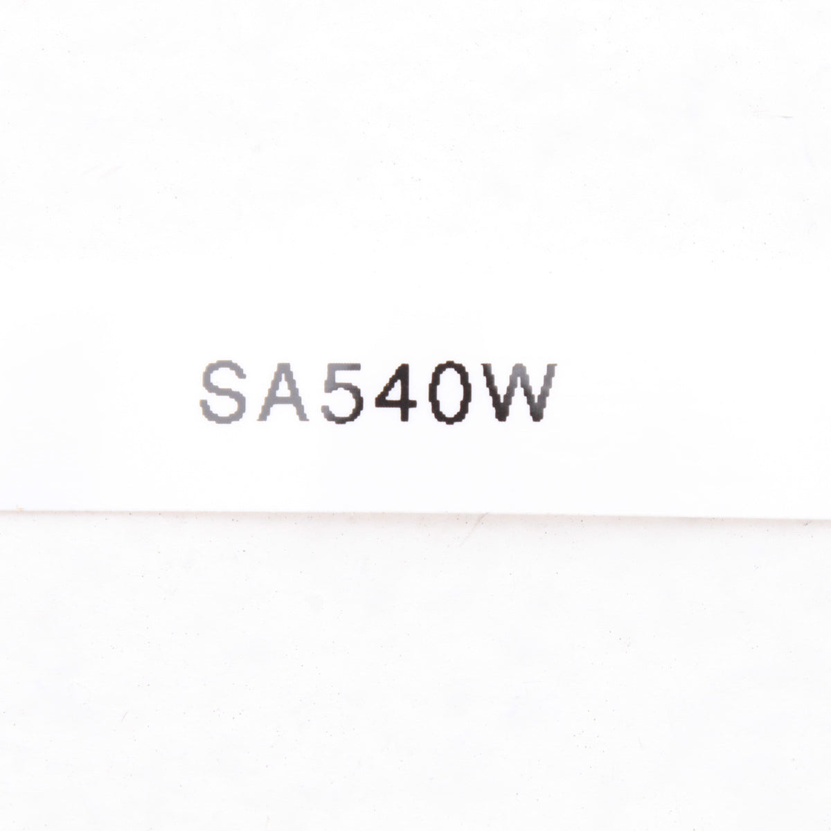 Cooper SA540W White 15A Straight Blade Male Polarized Plug Bulk NEMA 1-15P 125V