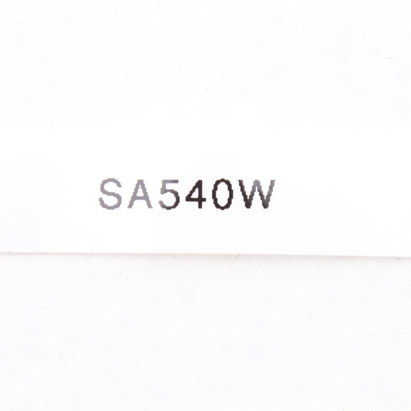 Cooper SA540W White 15A Straight Blade Male Polarized Plug Bulk NEMA 1-15P 125V