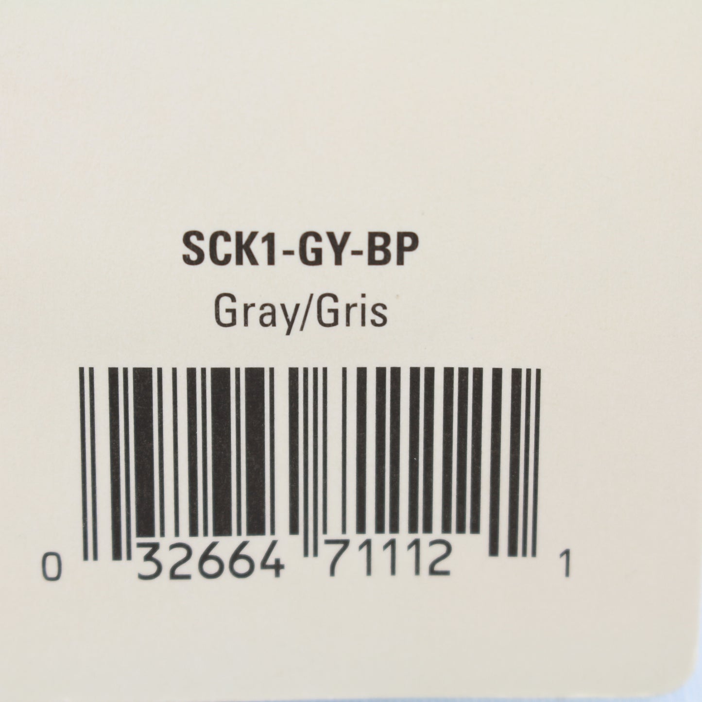 Cooper Gray Color Change Kit for OS/VS310U Occupancy Sensor Switches SCK1-GY-BP