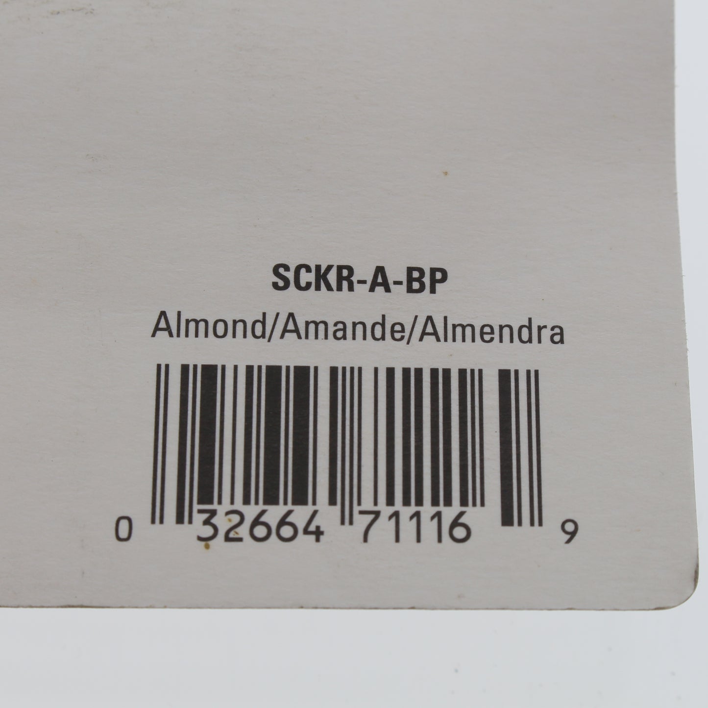 Cooper Almond Color Change Kit for OS310R/VS310R Occupancy/Vac Sensor SCKR-A-BP
