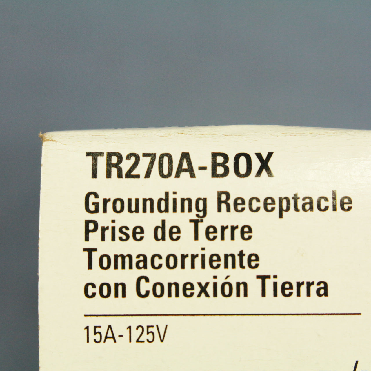 Cooper Almond Tamper Resistant Duplex Receptacle Outlet Nema 5-15 15A TR270A