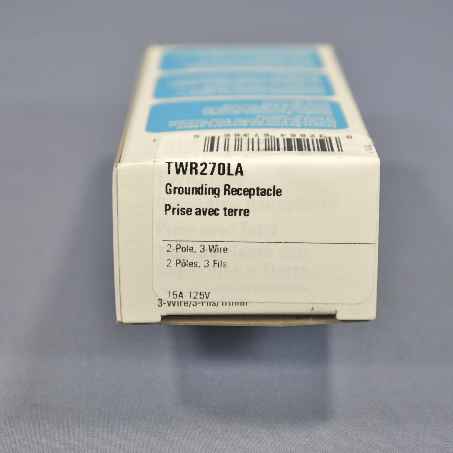 Cooper Lt Almond Tamper Weather Resistant Duplex Receptacle 15A TWR270LA Boxed