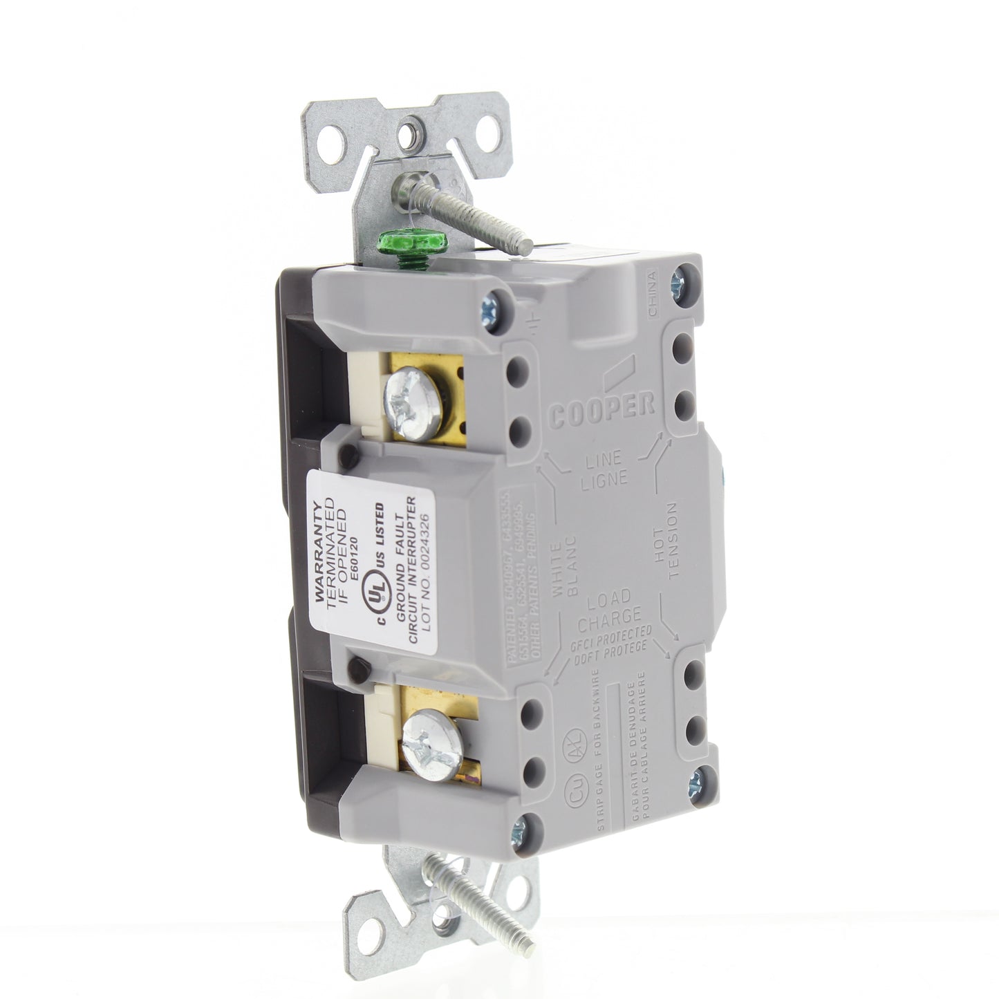 10 Cooper Brown Hospital Grade Gfci Duplex Receptacle 5-20R 20A 125V VGFH20B