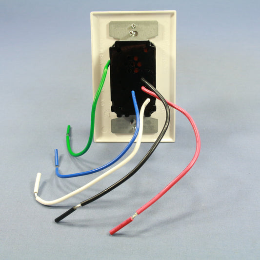 Cooper VS310U-W White Incandescent CFL Vacancy Switch Sensor 1-Pole/3-Way 1000W
