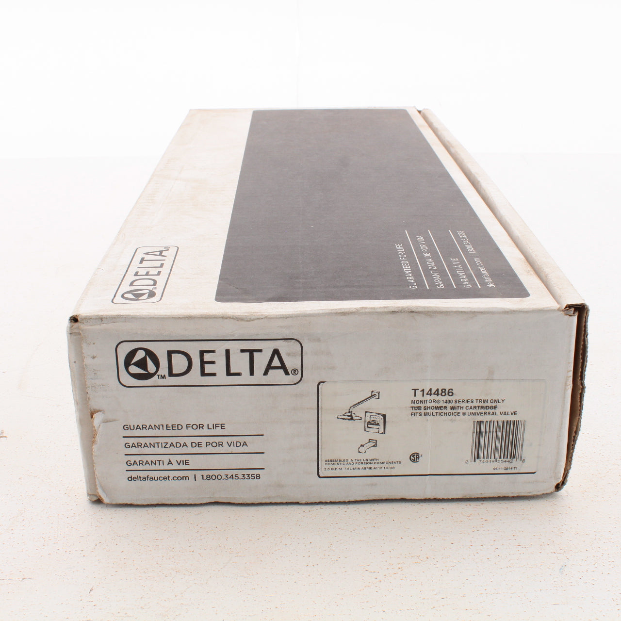 Delta Tub Shower with Cartridge Trim T14486