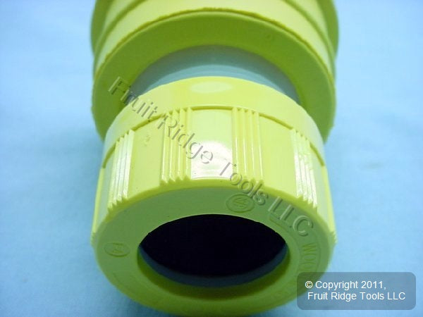 Daniel Woodhead 28W47 Yellow Watertite Turn Lock Plug L5-30P 30A 125V 1301470072