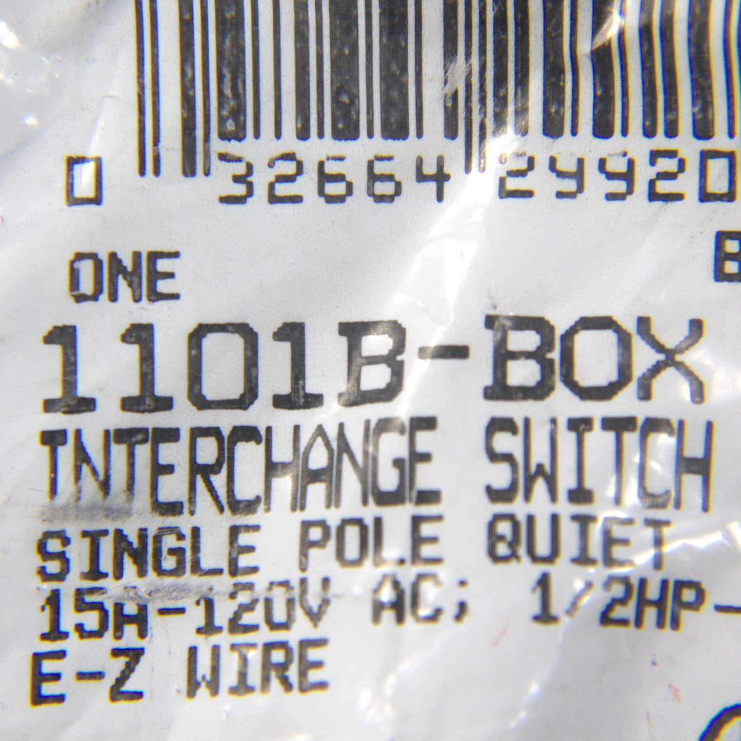 Eagle Brown Single Pole Toggle Switch for Despard Switch Plate 15A 120V 1101B