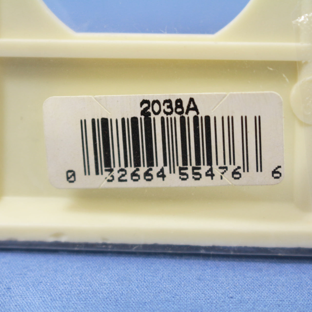 Eagle 2038A Almond 2-Gang Toggle Duplex Plastic Mid-Size Wallplate Cover 2-pack