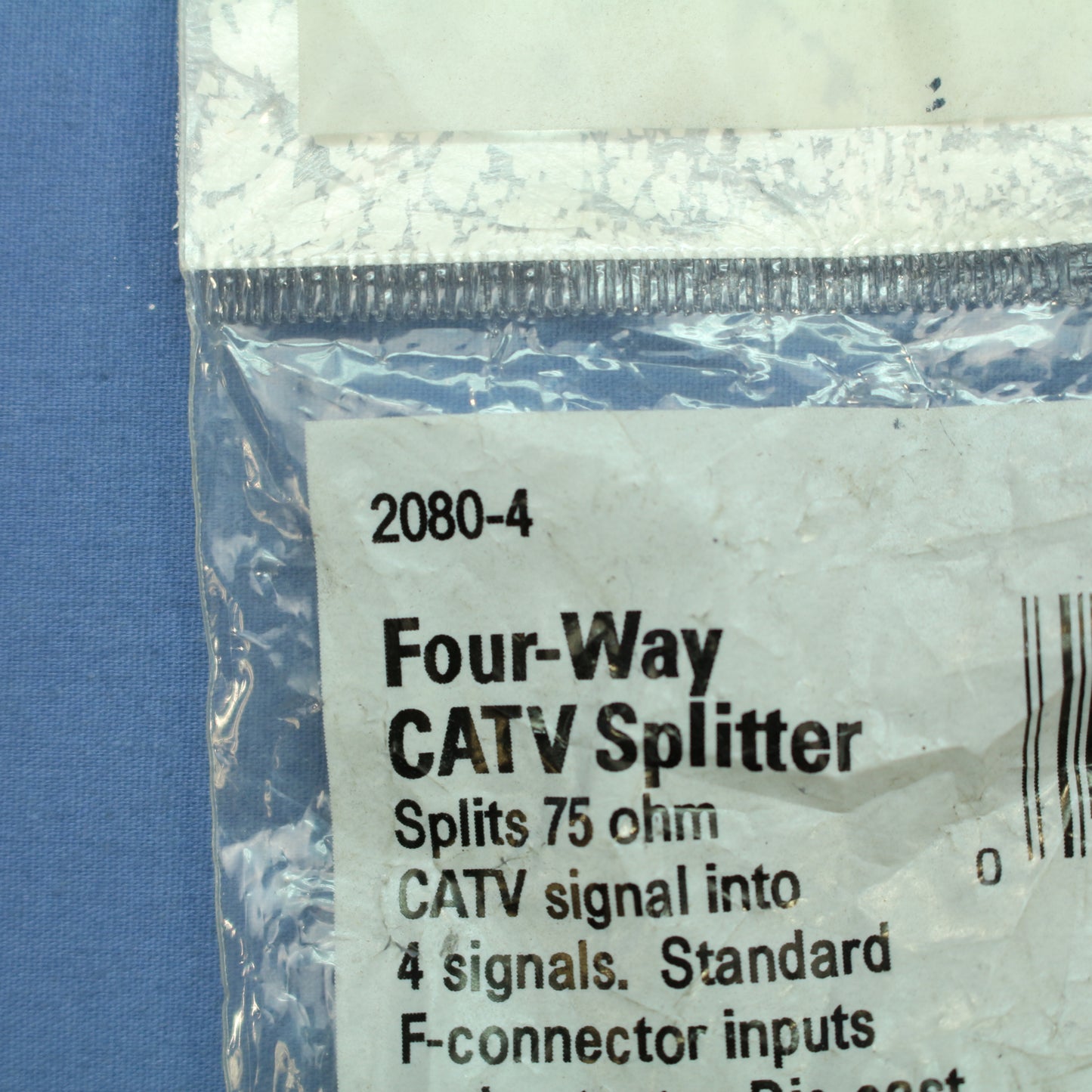 Eagle 900 MHz 4-Way Type F Coaxial Video Distribution Splitter 2080-4