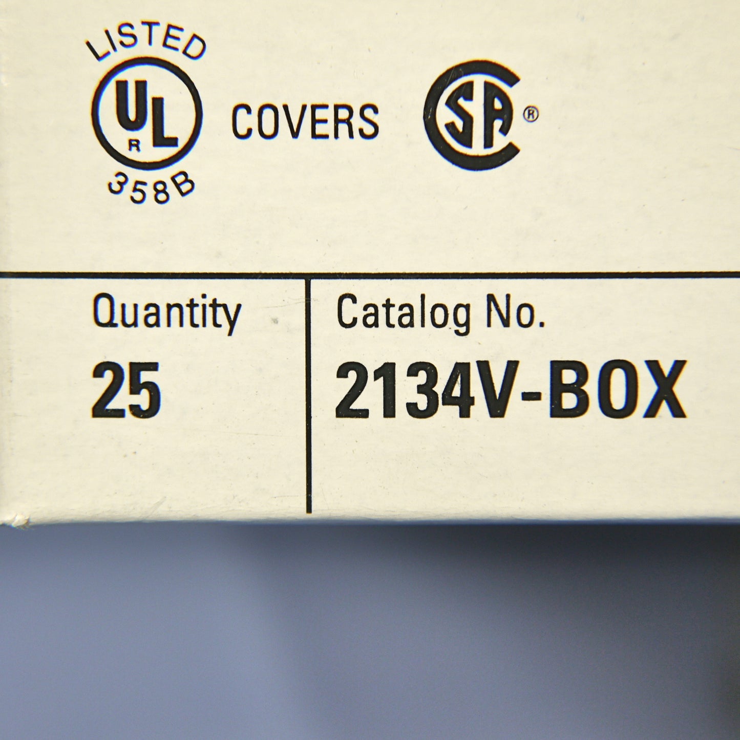 Eagle 2134V Ivory 1-Gang Toggle Switch Plastic Standard Wallplate Covers 25-pack