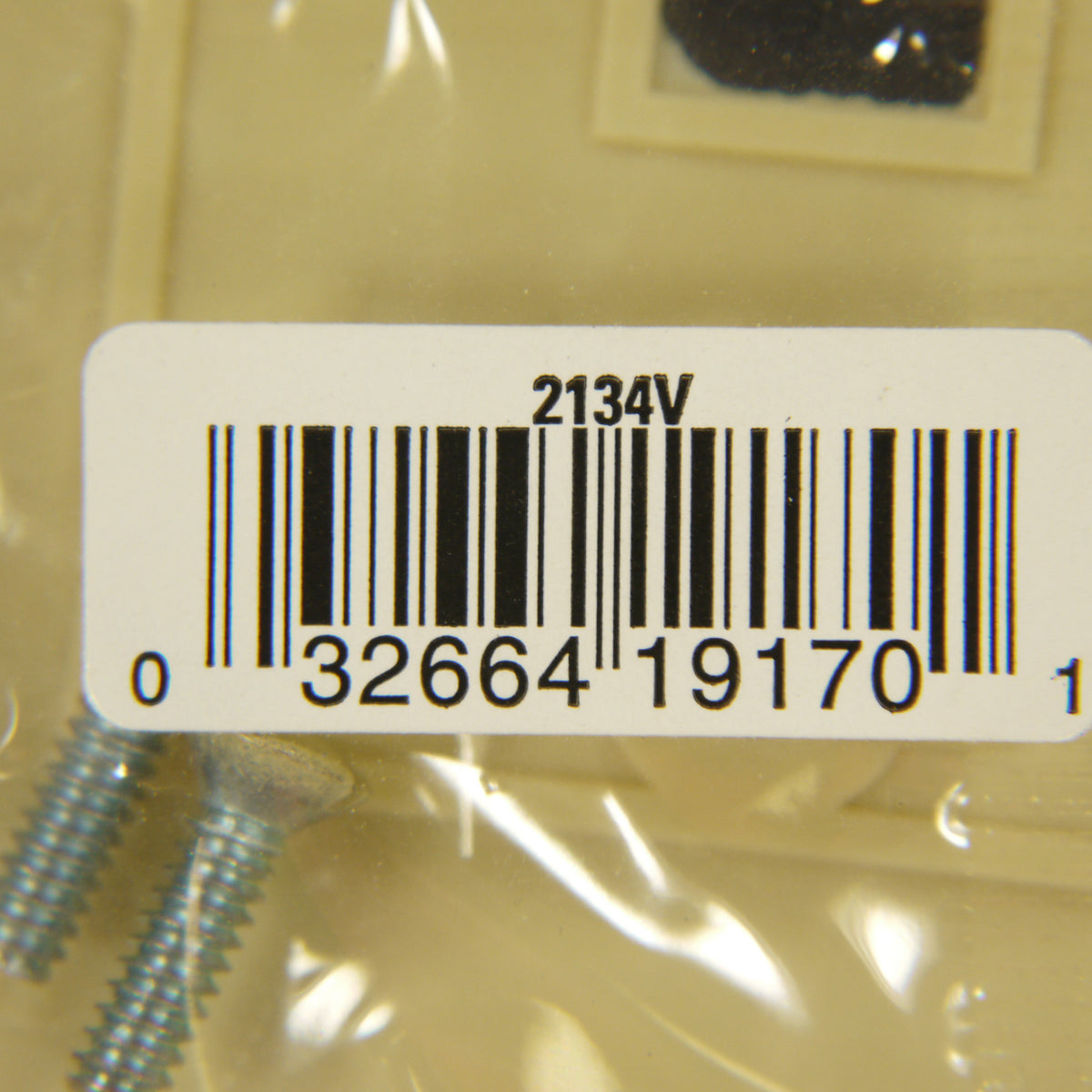 Eagle 2134V Ivory 1-Gang Toggle Switch Plastic Standard Wallplate Cover Plate