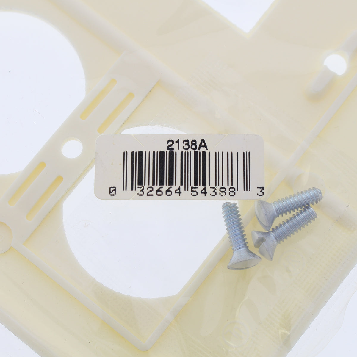 Eagle Almond 2G Toggle Switch Receptacle Outlet Thermoset Wallplate Cover 2138A