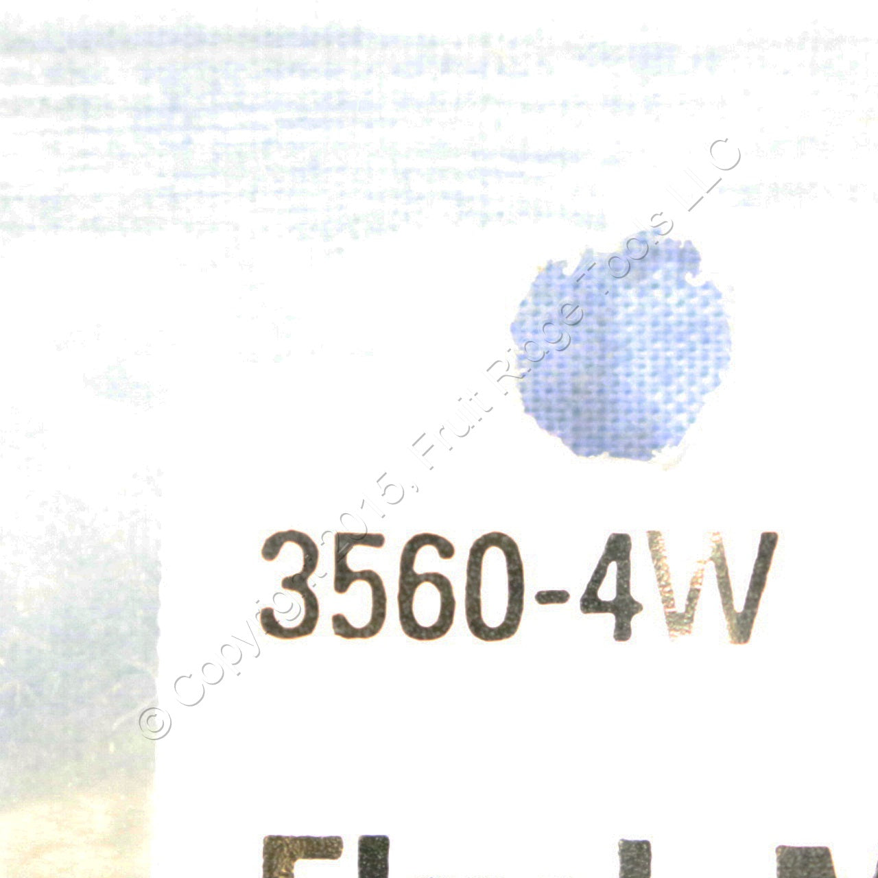 Eagle White Flush Mount 4-Conductor Decorator Voice/Data Modular Jack 3560-4W