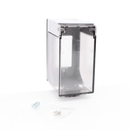 Eagle Clear Weather Protective Outdoor Decorator GFCI Receptacle Cover 4966-SP