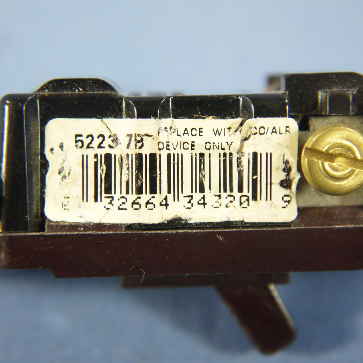 Eagle Brown 3-Way Toggle Wall Light Switch CO/ALR Aluminum Wiring 15A 5223-7B