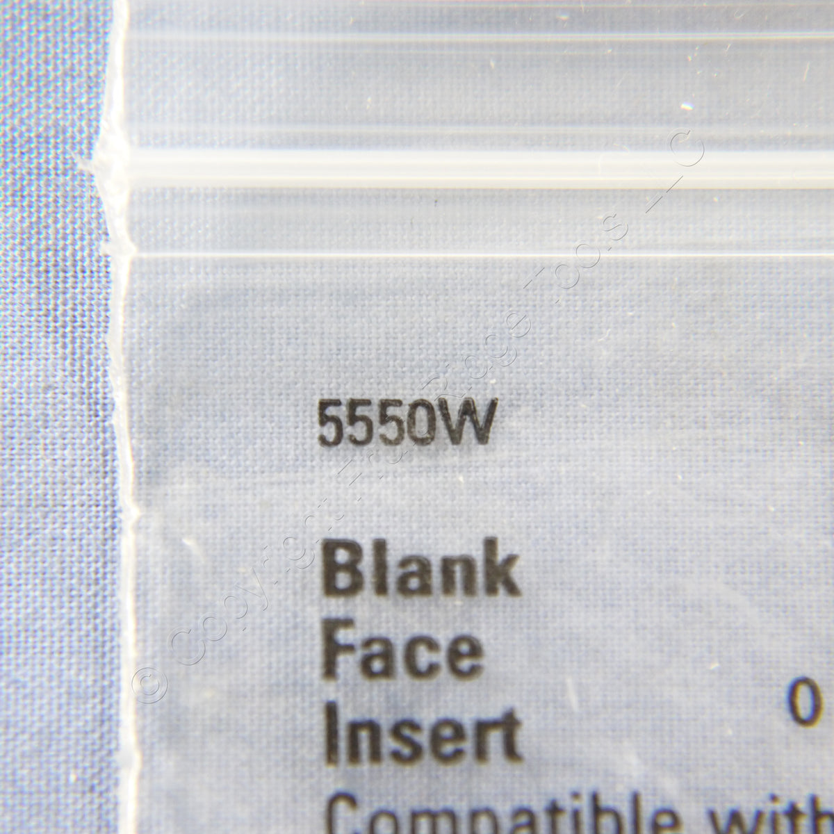 10 Eagle White Modular Plastic Wallplate Blank 1-Port Filler Adapter Inserts