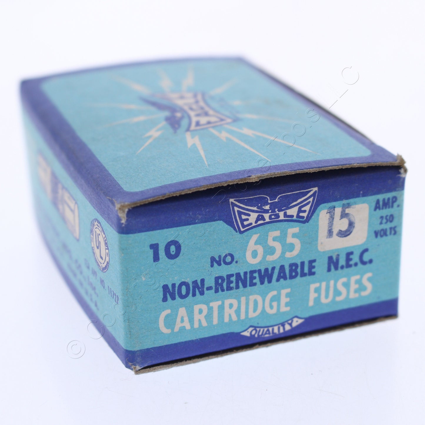 10-Pack Eagle 250V Class H Cartridge Fuses 655 15-AMP