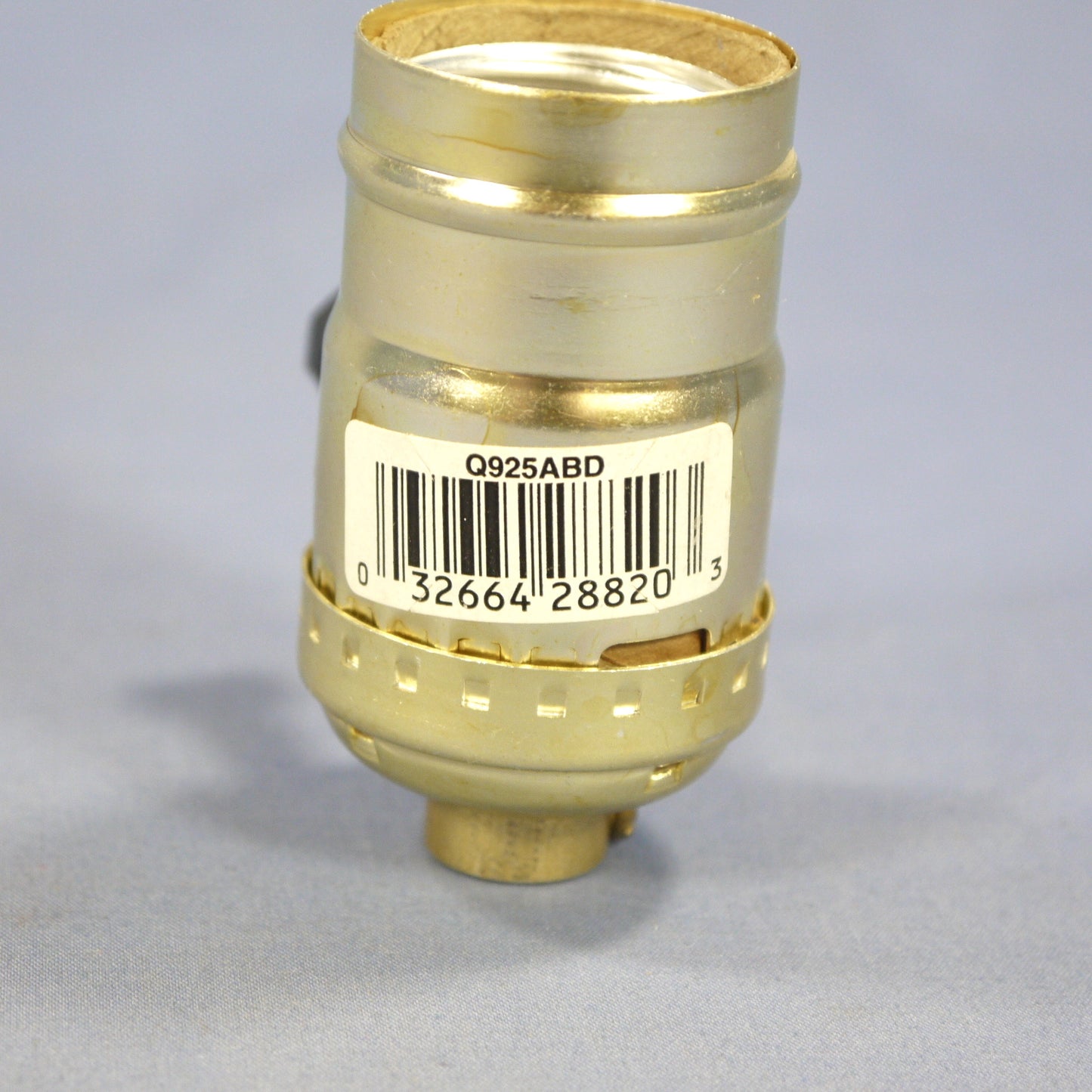 Eagle Turn Knob 3-Way Light Socket Brass Lamp Holder Electrolier 1/8" IPS 925ABD