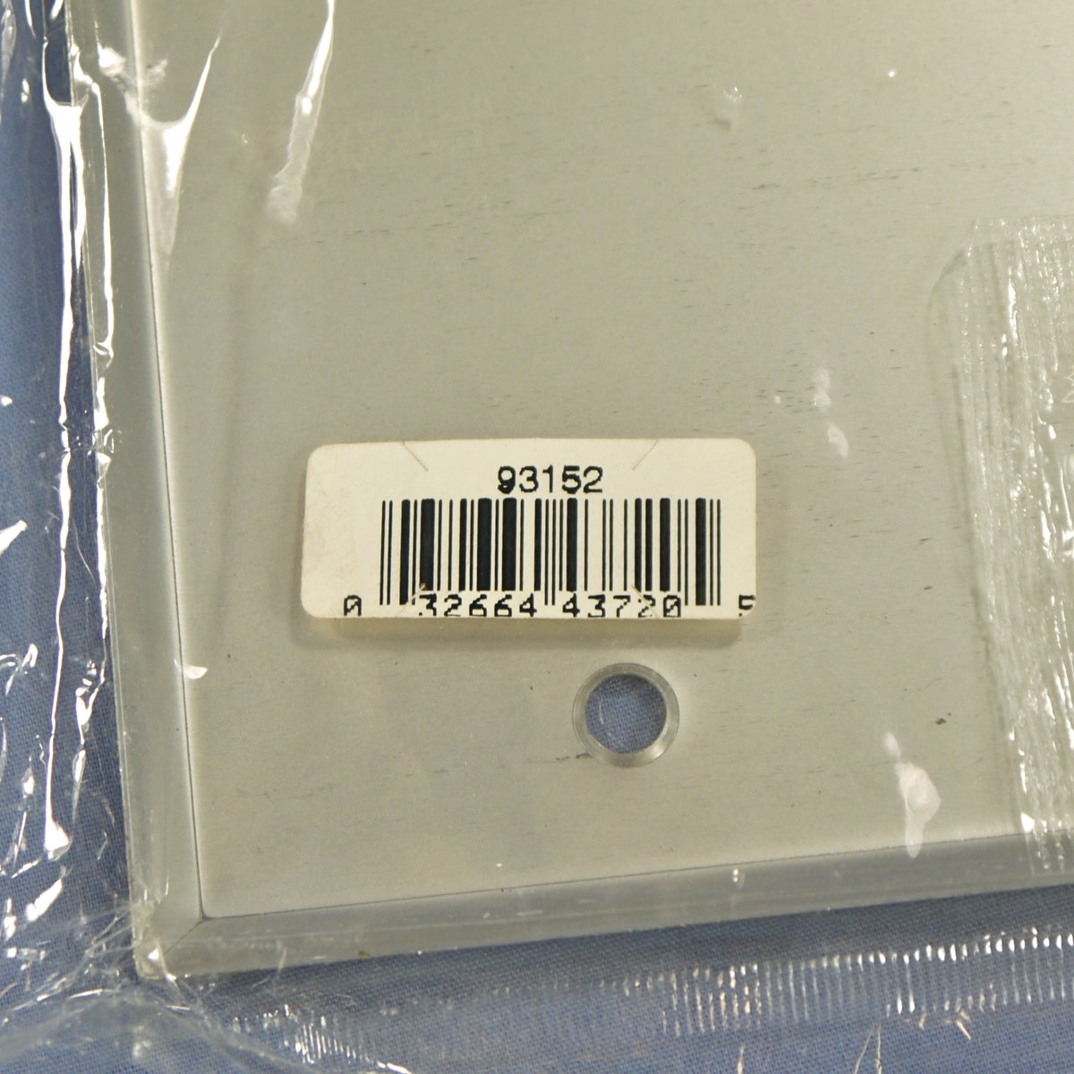 Eagle 93152 2-Gang Non-Magnetic Stainless Steel Blank Cover Wall Plate Type 302