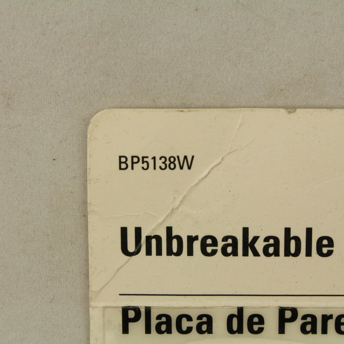 Eagle BP5138W White 2-Gang Toggle Duplex Unbreakable Standard Wallplate Cover