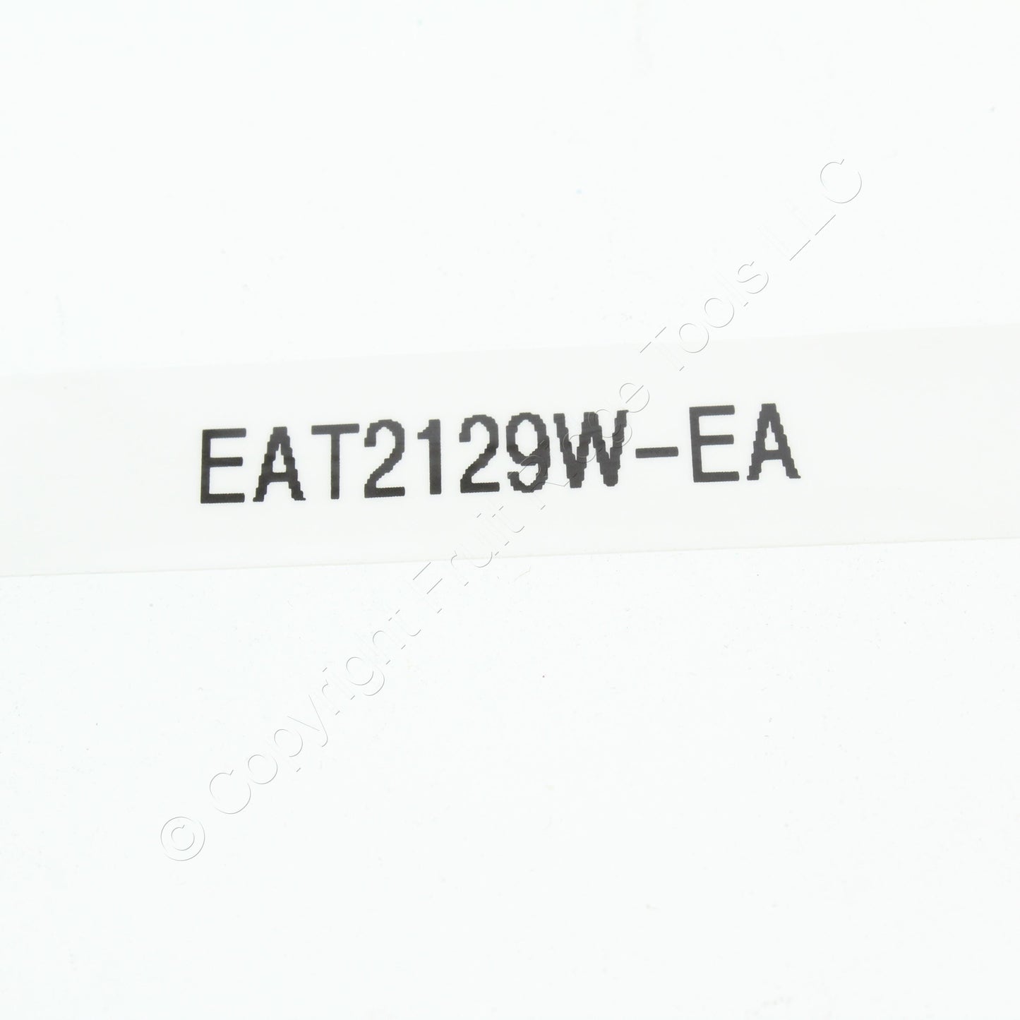 Eaton White Thermoset Standard 1-Gang Blank Cover Wallplate Box Mounted 2129W