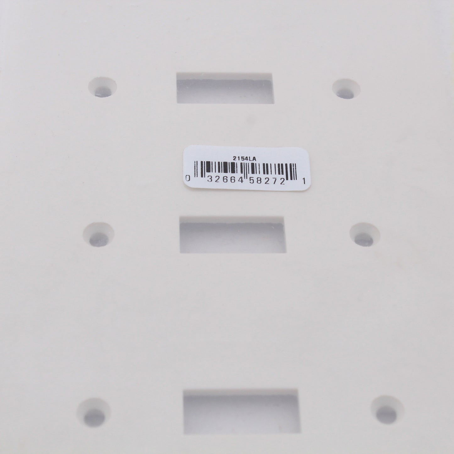 Eaton 2164V Ivory 4-Gang Decorator GFCI GFI Plastic Standard Wallplate Cover