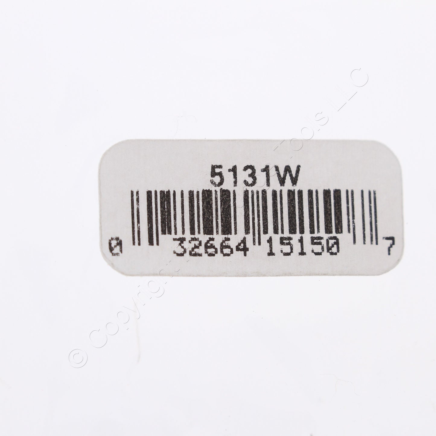 Eaton 5131W White 1-Gang 1.406in. Outlet Unbreakable Standard Wallplate Cover