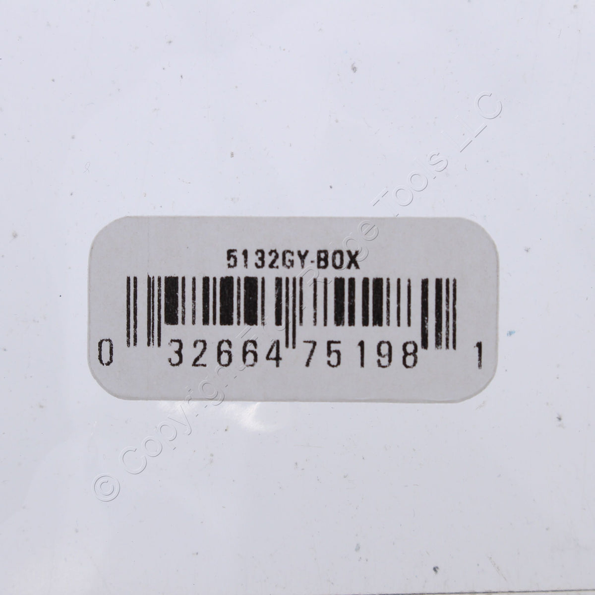 Eaton 5132GY Gray 1-Gang Duplex Outlet Unbreakable Nylon Standard Size Wallplate