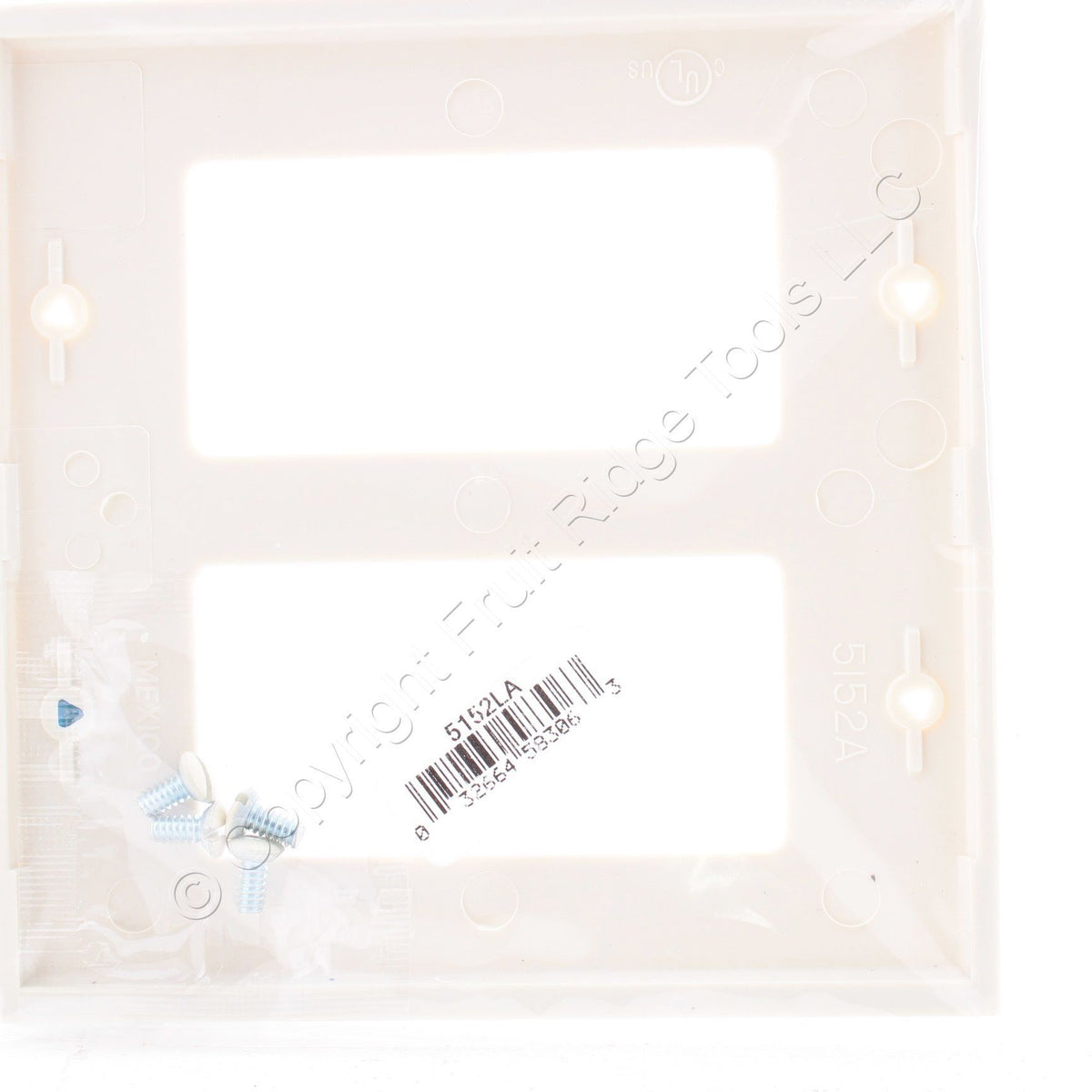 Eaton 5152LA Light Almond 2-Gang Decorator Nylon Wallplates GFCI Covers 10-Pack