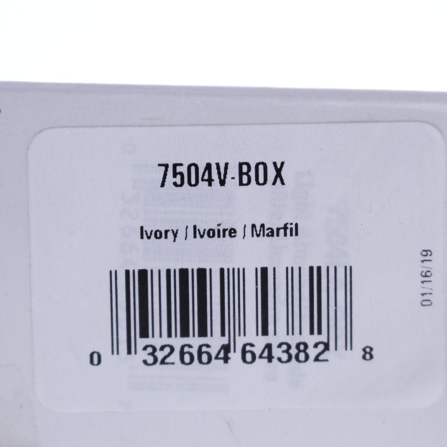 Eaton Ivory RESIDENTIAL 4-Way Decorator Rocker Light Switch Control 15A 7504V