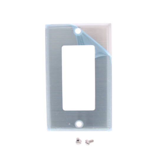 10 Eaton Non-Magnetic Stainless Steel Decorator Wallplate Covers Gfci Gfi 93401
