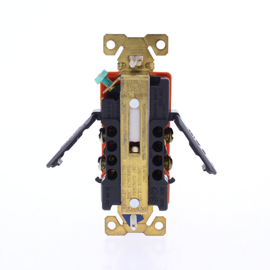Eaton Orange Industrial Isolated Ground Receptacle Outlet 5-20R 20A IGAH5362RN
