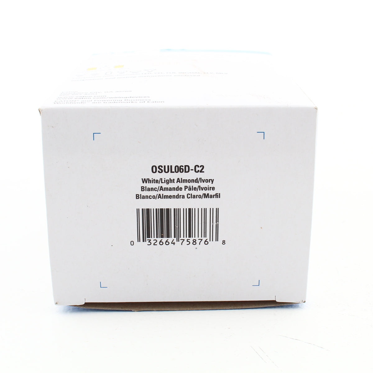 Eaton OSUL06D Lt Almond Occupancy Sensor 1+3Way White/Ivory/ LED/CFL/FLR/MLV/ELV