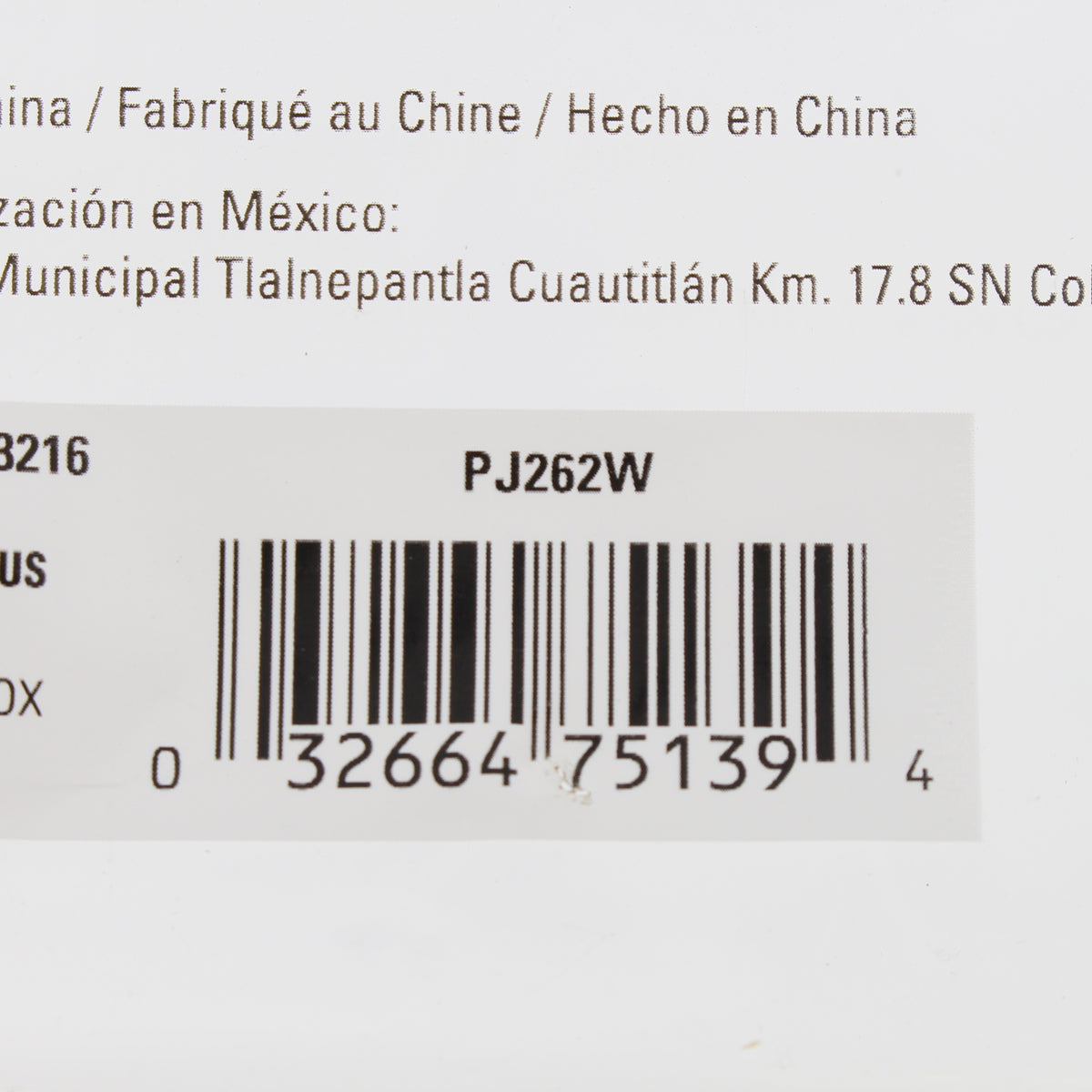 Eaton PJ262W White 2-Gang Decorator GFCI Unbreakable Mid-Size Wallplate Cover
