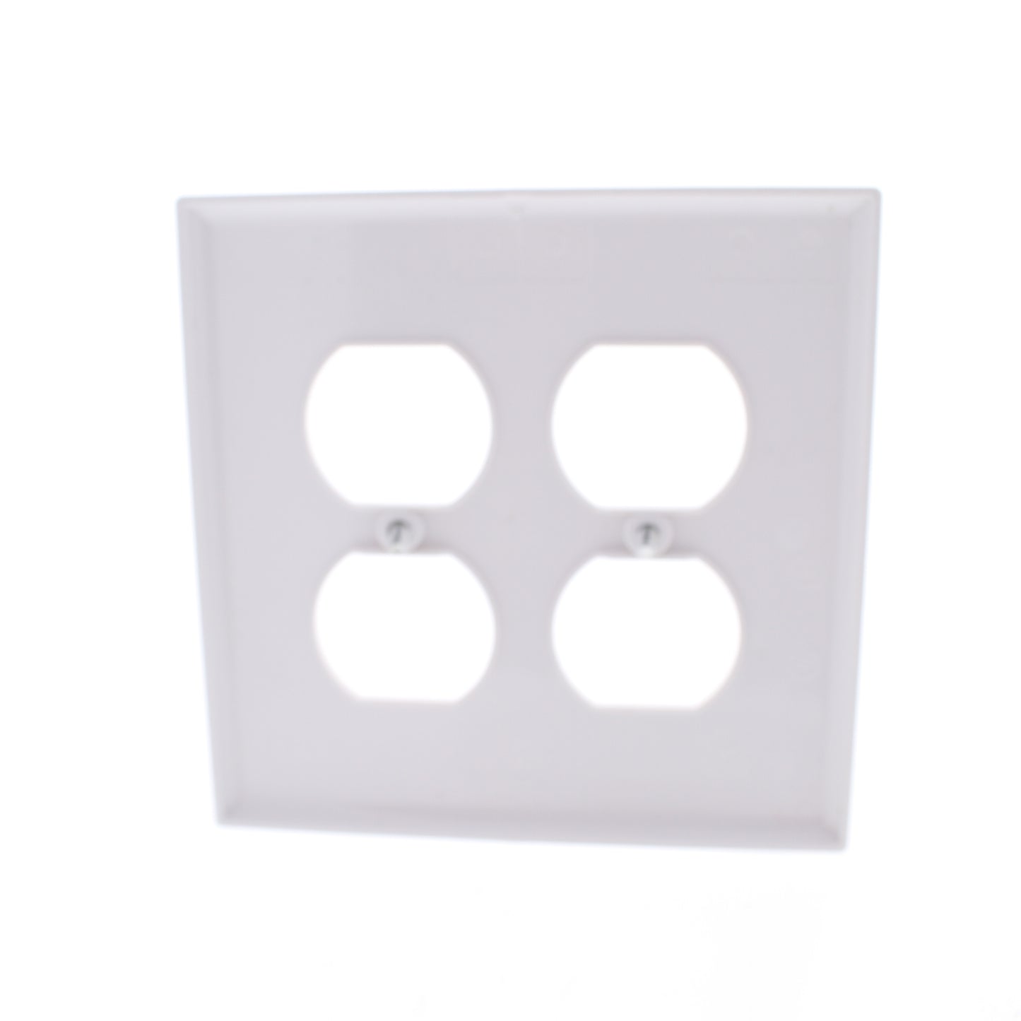 Eaton PJ82W White 2-Gang Duplex Outlet Unbreakable Mid-Size Wallplates 20pcs