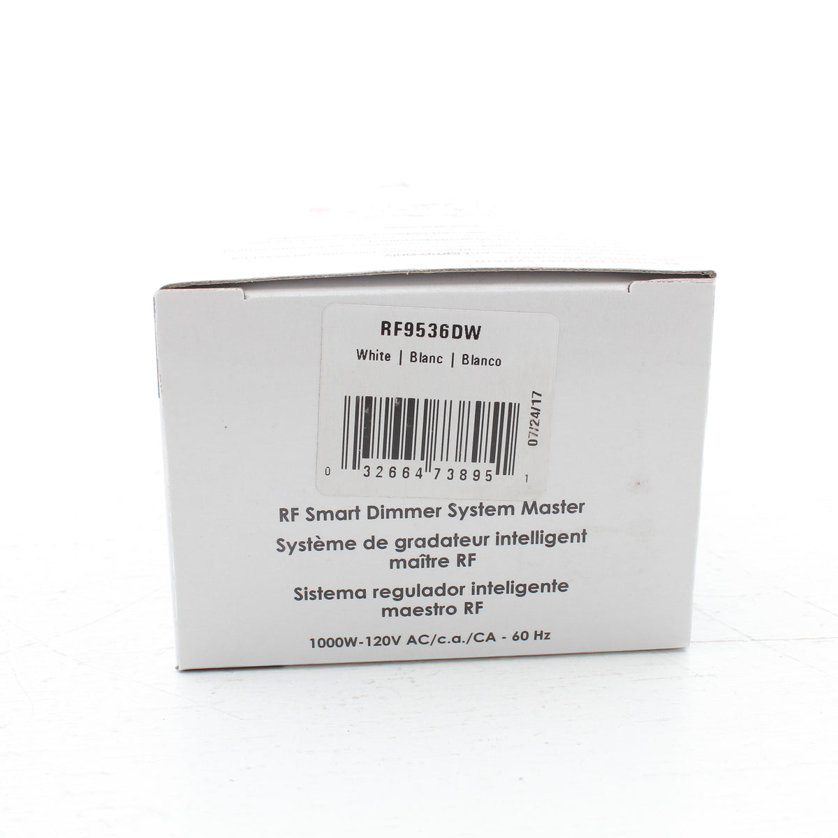 Eaton RF9536DW White Incandescent Dimmer Switch 1000W No Neutral RequiRed