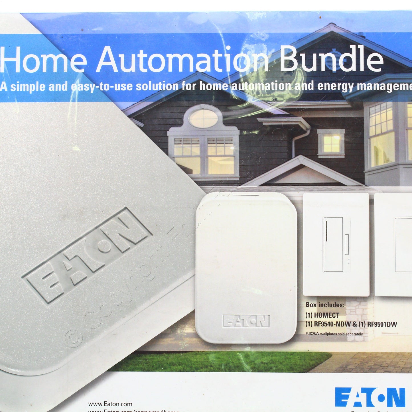 Eaton RF95KIT41 Home Automation Kit Hub Dimmer Switch WiFi Z-Wave RF HOMECT