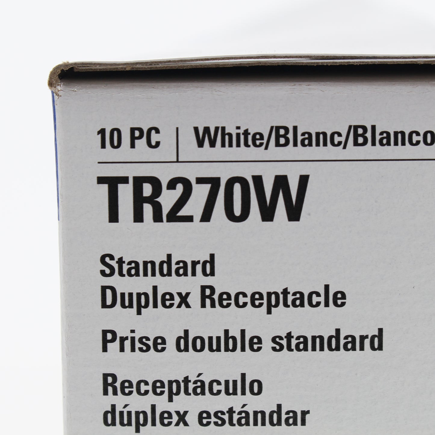 Eaton TR270W White Tamper Resistant 15A Duplex Receptacle Outlets 10-pack