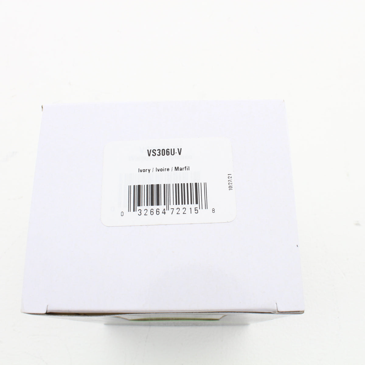 Eaton VS306U-V Ivory PIR Vacancy Sensor Switch 1+3-Way LED/CFL/INC/MLV/ELV 600W